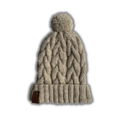 Knitted Handmade Mink Hat-ORLA