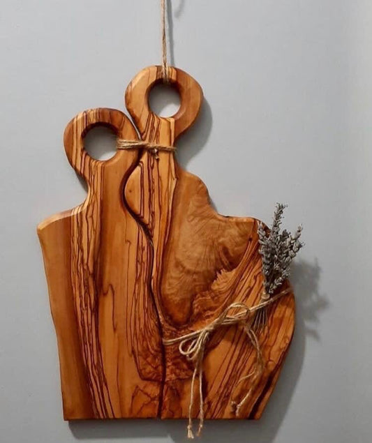 Wood Presentation Board-FRED & GINGER