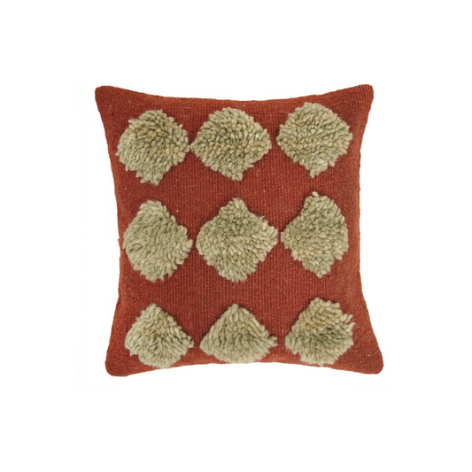 Wool Cushion Cover-LEAF