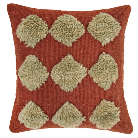 Wool Cushion Cover-LEAF