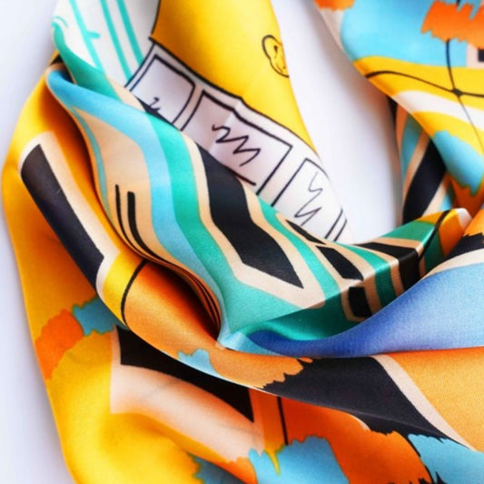 SACHI Silk Scarf