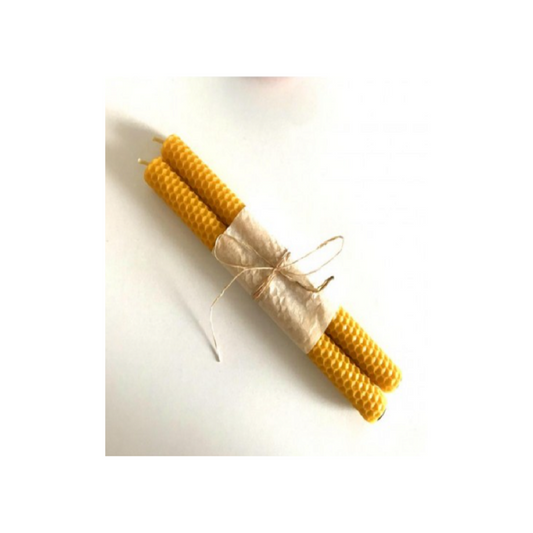 Beeswax Candle 2 pieces-ELEANOR
