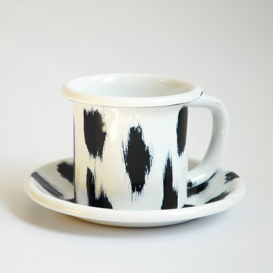 Enamel Stripe Mug-LIVA