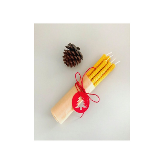 Beeswax Candle 6 Pieces-MERCY