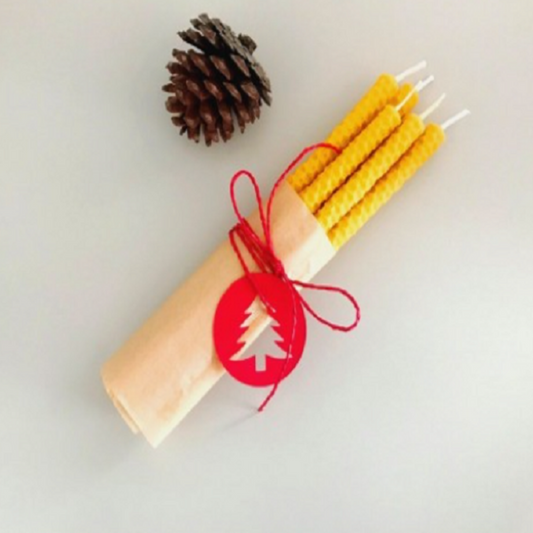 Beeswax Candle 6 Pieces-MERCY