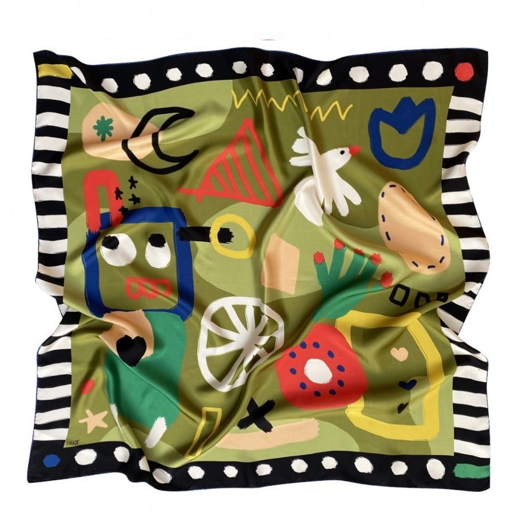 Unique Design Silk Scarf ALDO