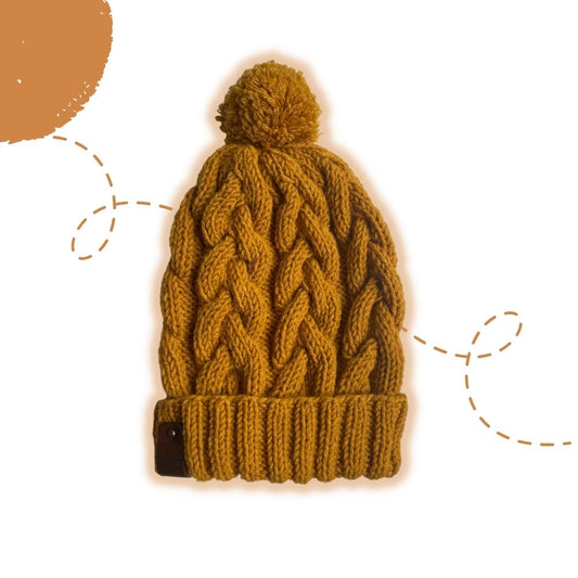 Knitted Handmade Hat-AUTUMN