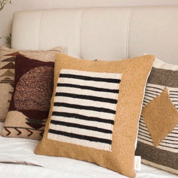 Wool Cushion Cover-MINVAL