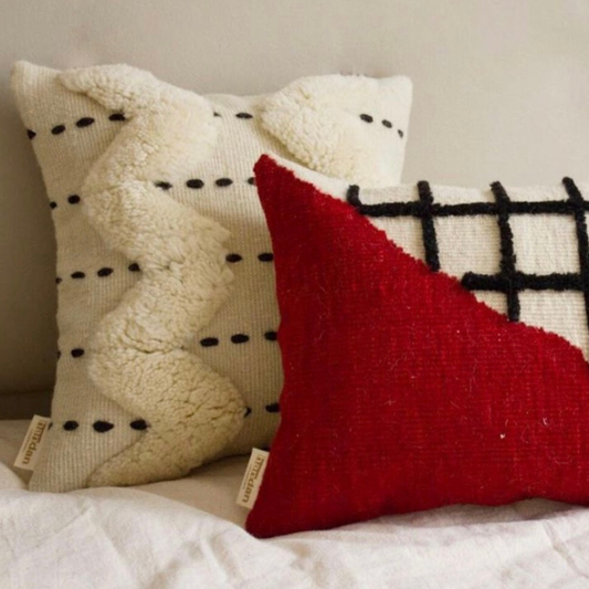 Wool Cushion Cover-SWAN