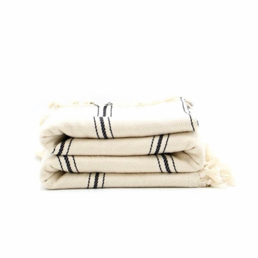 Cotton Stripe Bedspread- BABETTE