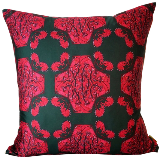 Printed Throw Pillow -HELL X