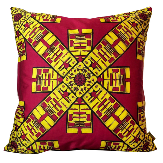 Printed Throw Pillow -ZAGAZIG X