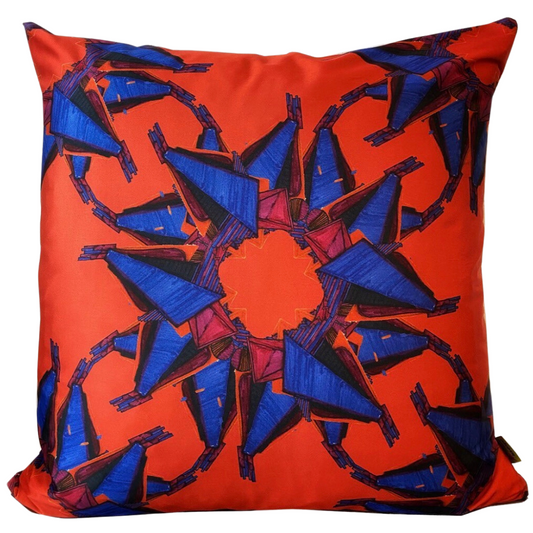 Printed Throw Pillow-DANDY