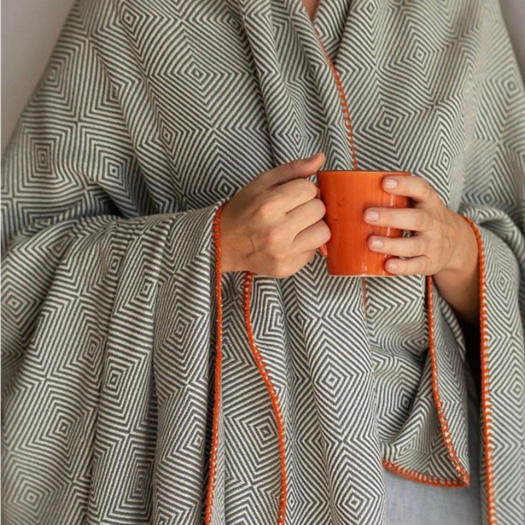 Cotton Blanket-JEANNE