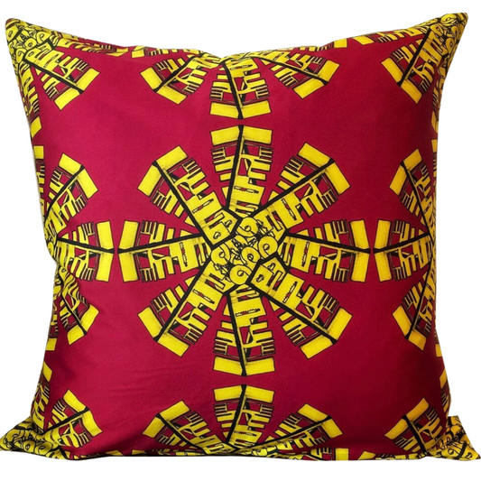 Printed Throw Pillow -ZAGAZIG
